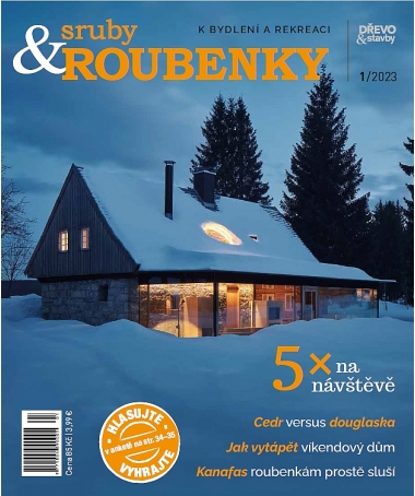 Časopis sruby&ROUBENKY 1/2023