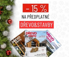 Předplatné časopisu DŘEVO&stavby