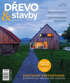 Časopis DŘEVO&stavby 4/2019 - inspirace ze světa moderních dřevostaveb