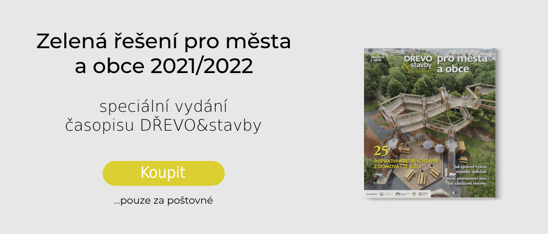 časopis DŘEVO&stavby a zelená řešení pro města o obce 2021/2022
