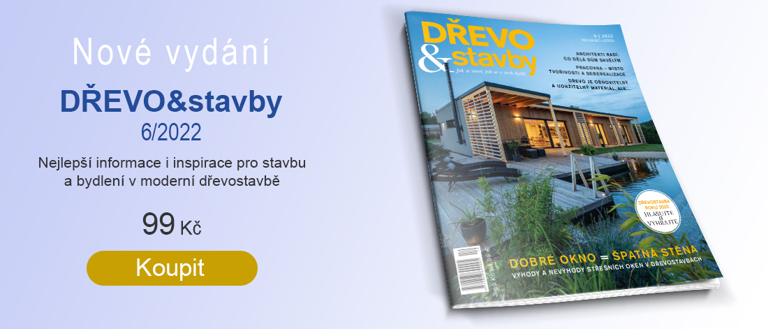 Drevoastavby, časopis DŘEVO&stavby 6/2022
