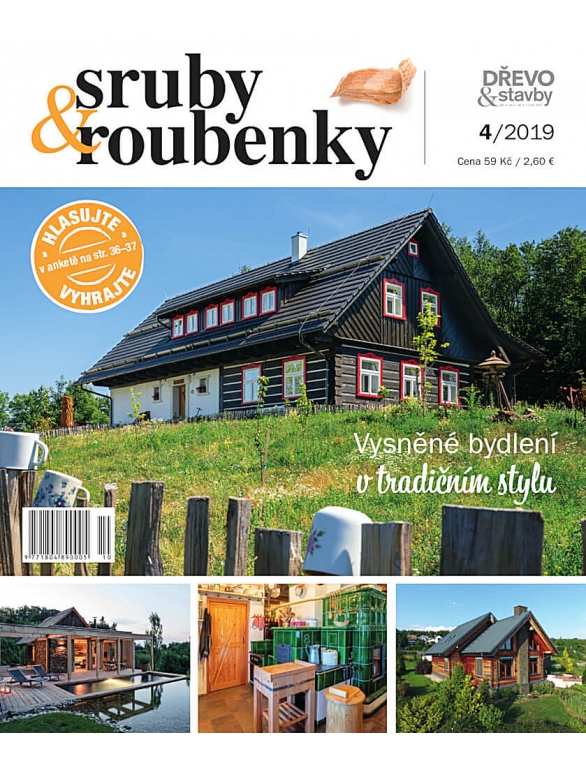 Časopis sruby&roubenky 4/2019