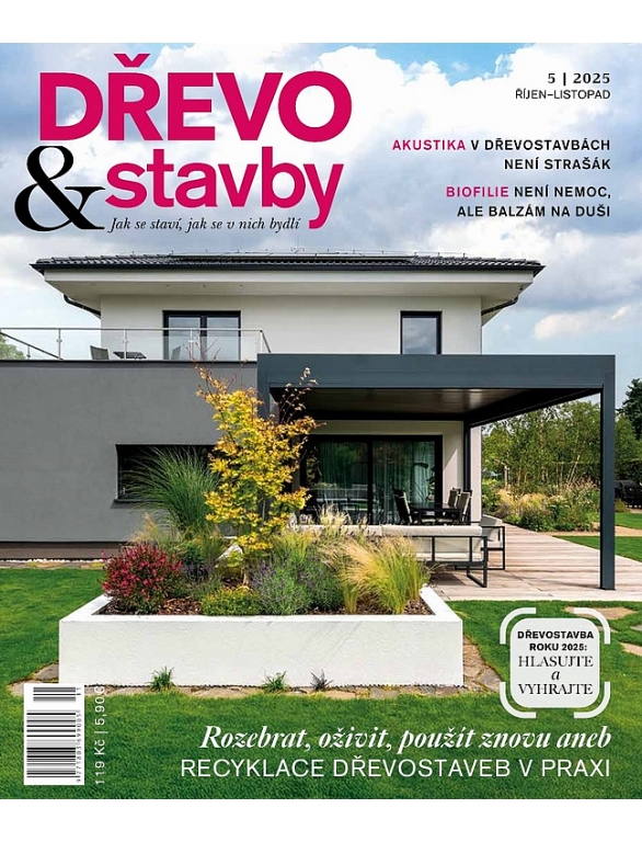 Dřevostavby - říjnové vydání časopisu o dřevostavbách