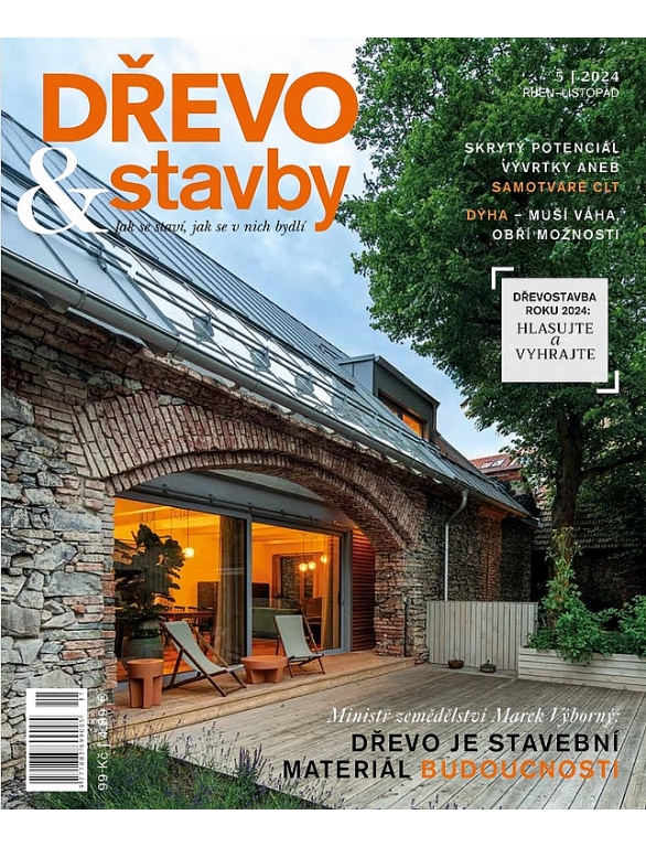 Dřevostavby - říjnové vydání časopisu o dřevostavbách