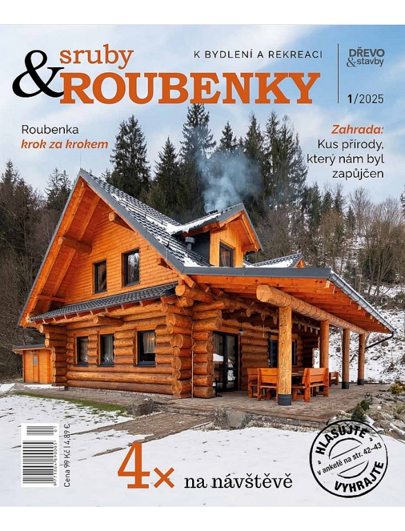 Časopis sruby&ROUBENKY 1/2025