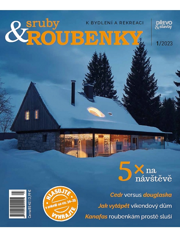 Časopis sruby&ROUBENKY 1/2023