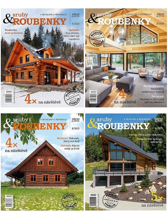 Kompletní ročník sruby&ROUBENKY 2025