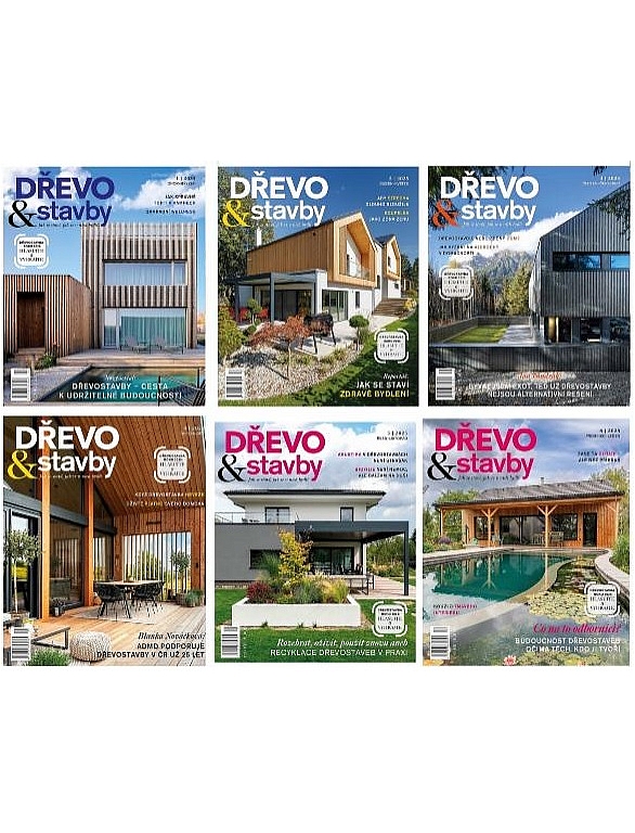 Kompletní ročník DŘEVO&stavby 2025