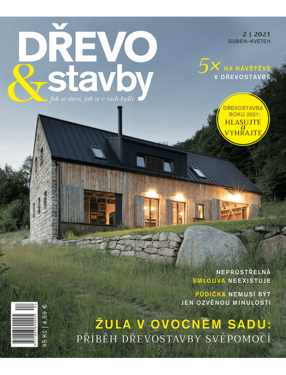 Časopis DŘEVO&stavby 2/2021 - inspirace ze světa moderních dřevostaveb