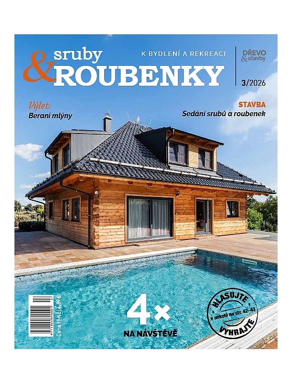 Časopis sruby&ROUBENKY 3/2026